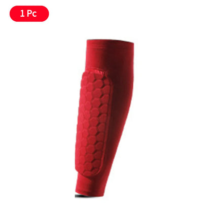 1/2Pcs Sports Soccer Shin Guard Pad For Kids Sleeve Sock Leg Support Football Compression Calf Sleeve Shinguard For Adult Teens