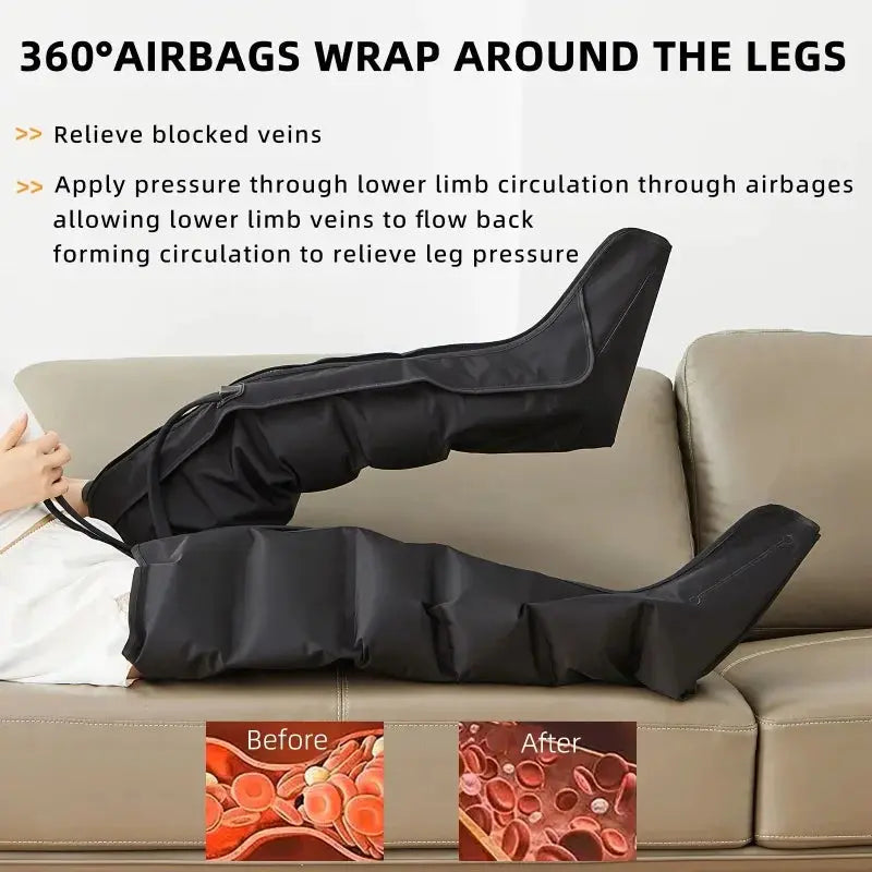 High Quality air wave Pressure electric Massager Leg Reseller