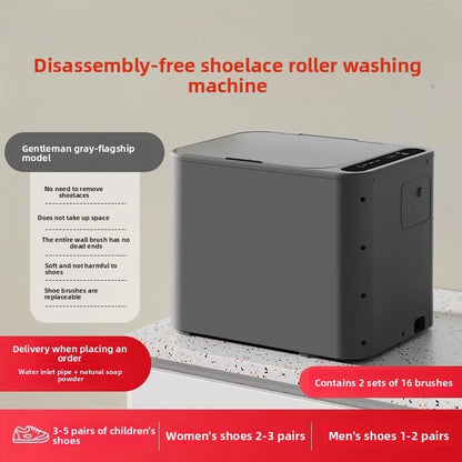 Shoe Washing Machine Automatic Shoe Brushing Machine Roller Type Household Shoe Washing Artifact Small Sock Washing