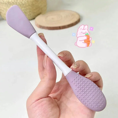 Double Head Silicone Facial Mask Brush Facial Reseller