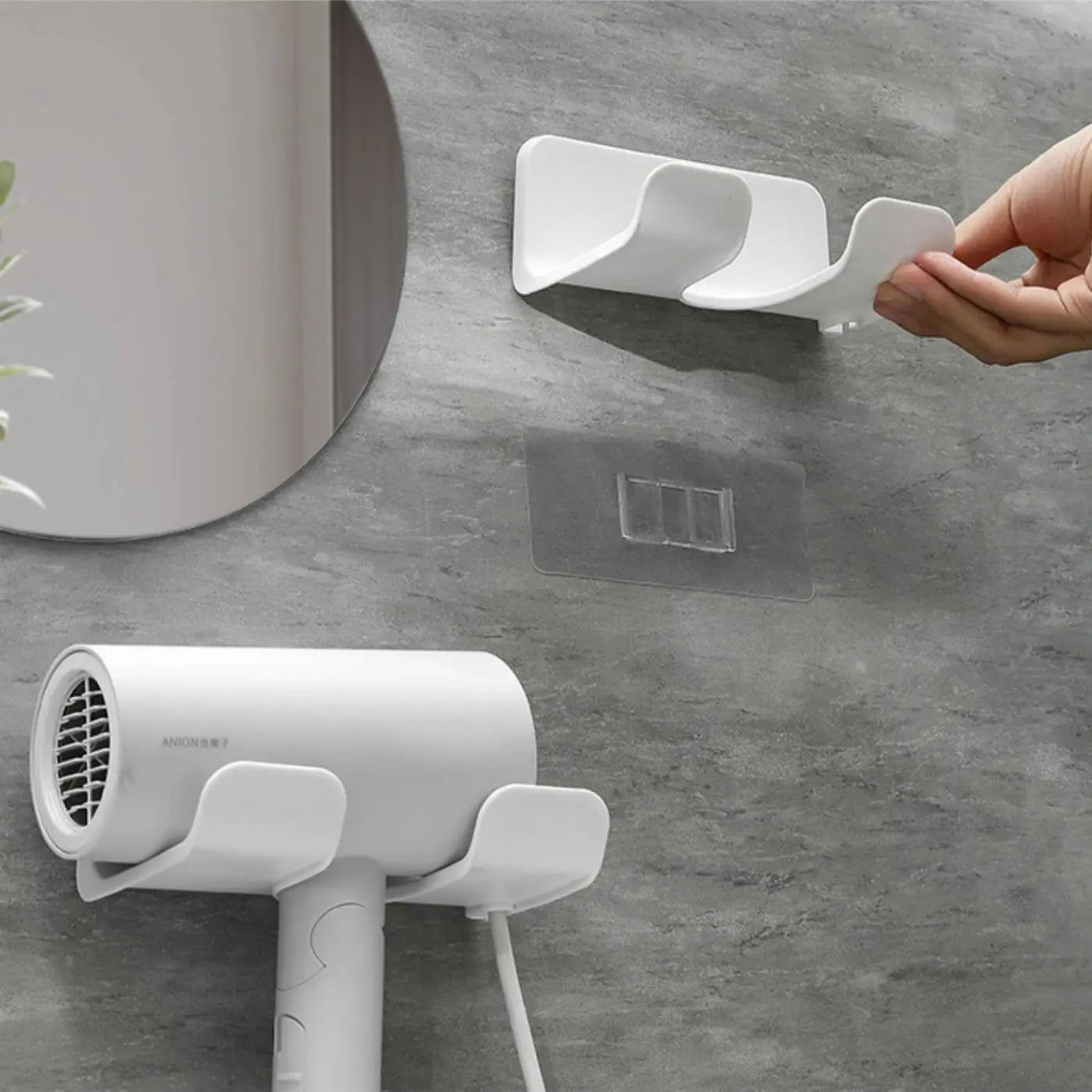 Hair Dryer Holder Wall Mounted Hair Straightener Reseller