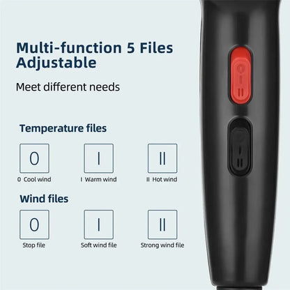 CkeyiN 1600W Hair Dryer Professional Negative Ion Reseller