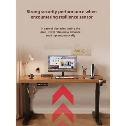 Solid Wood Electric Lifting Table Smart Computer Reseller