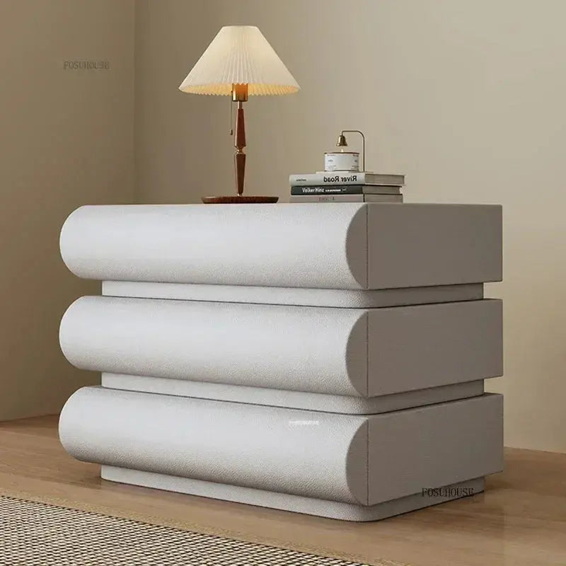 Smart Bedside Table Creative Bedroom Three Drawer Reseller