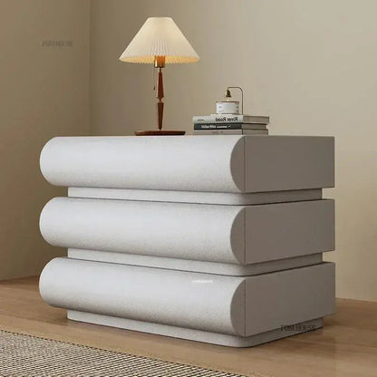 Smart Bedside Table Creative Bedroom Three Drawer Reseller