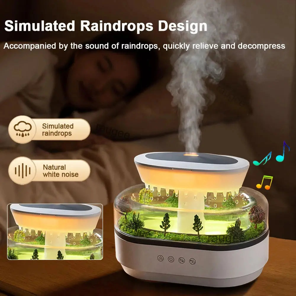 Aroma Humidifier Raindrop Air Humidifier Colorful Reseller