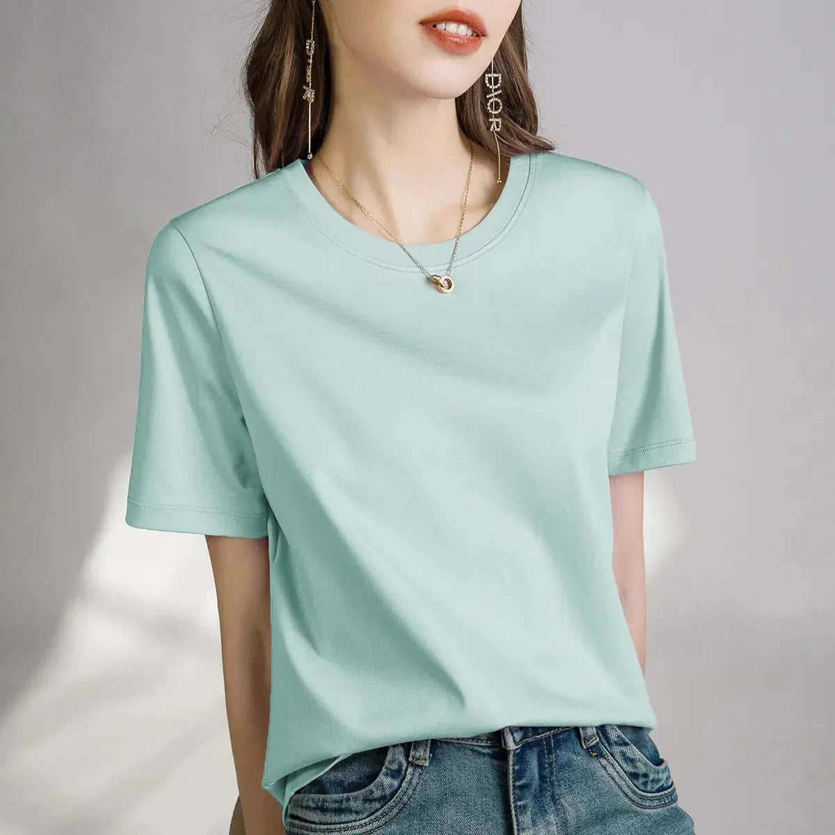 80 Pieces Liquid Ammonia Silk Cotton White Short Reseller