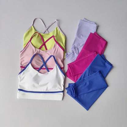 Women's Yoga Set Workout Set 2 Piece High Waist Reseller