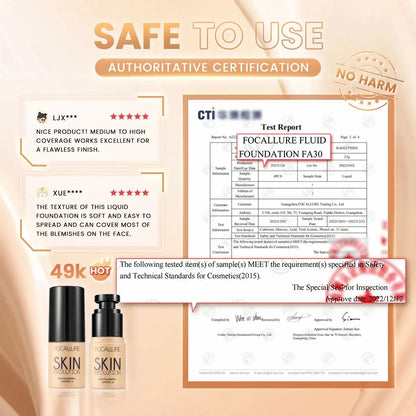 FOCALLURE 4 Pcs Makeup Set Primer Liquid Reseller