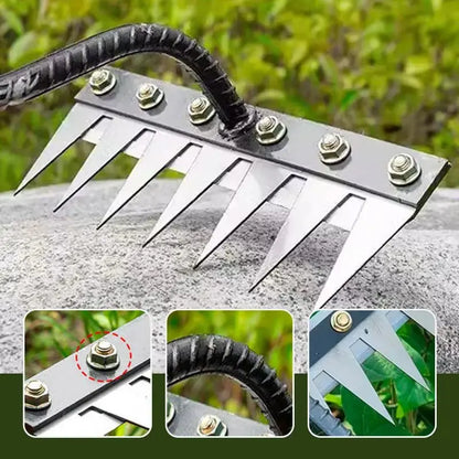 5/6/7/8 Teeth Carbon Steel Garden Hand Rake Farm Reseller