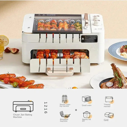 Automatic Rotating BBQ Grill, MultiFunction Skewer Reseller