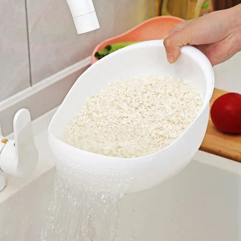 【Hot sales】Rice Drain Basket Rice Filter Fruit Reseller