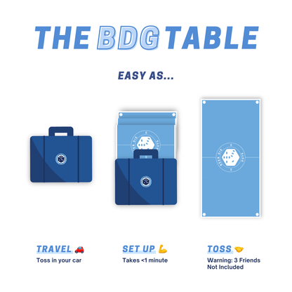 BDG Portable Beer Die Table - Beer Die Guys