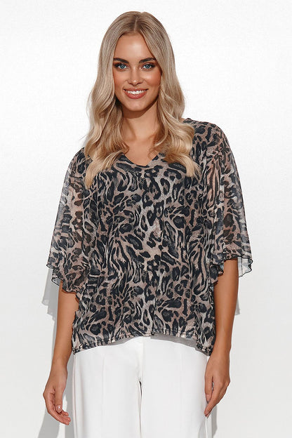  Blouse model 176192 Makadamia 