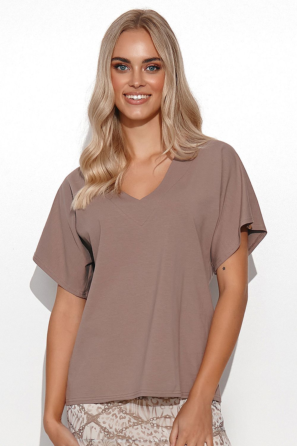  Blouse model 178565 Makadamia 