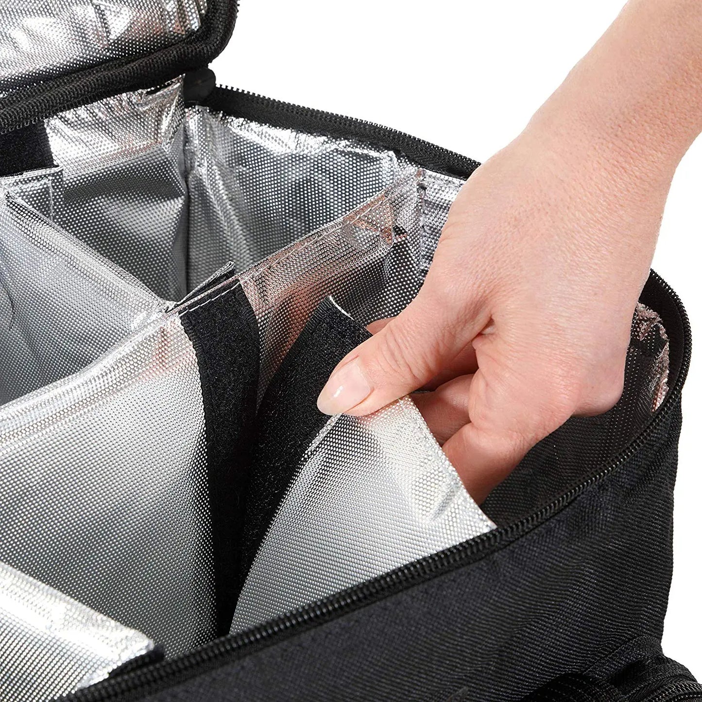 Professional Wine Cooler Trolley ELITE PRO 6-bottles with Insulated and Removable Dividers Reseller