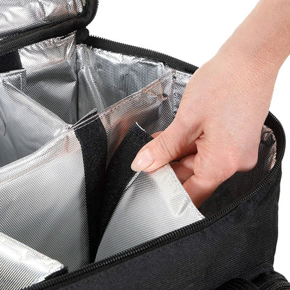 Professional Wine Cooler Trolley ELITE PRO 6-bottles with Insulated and Removable Dividers Reseller